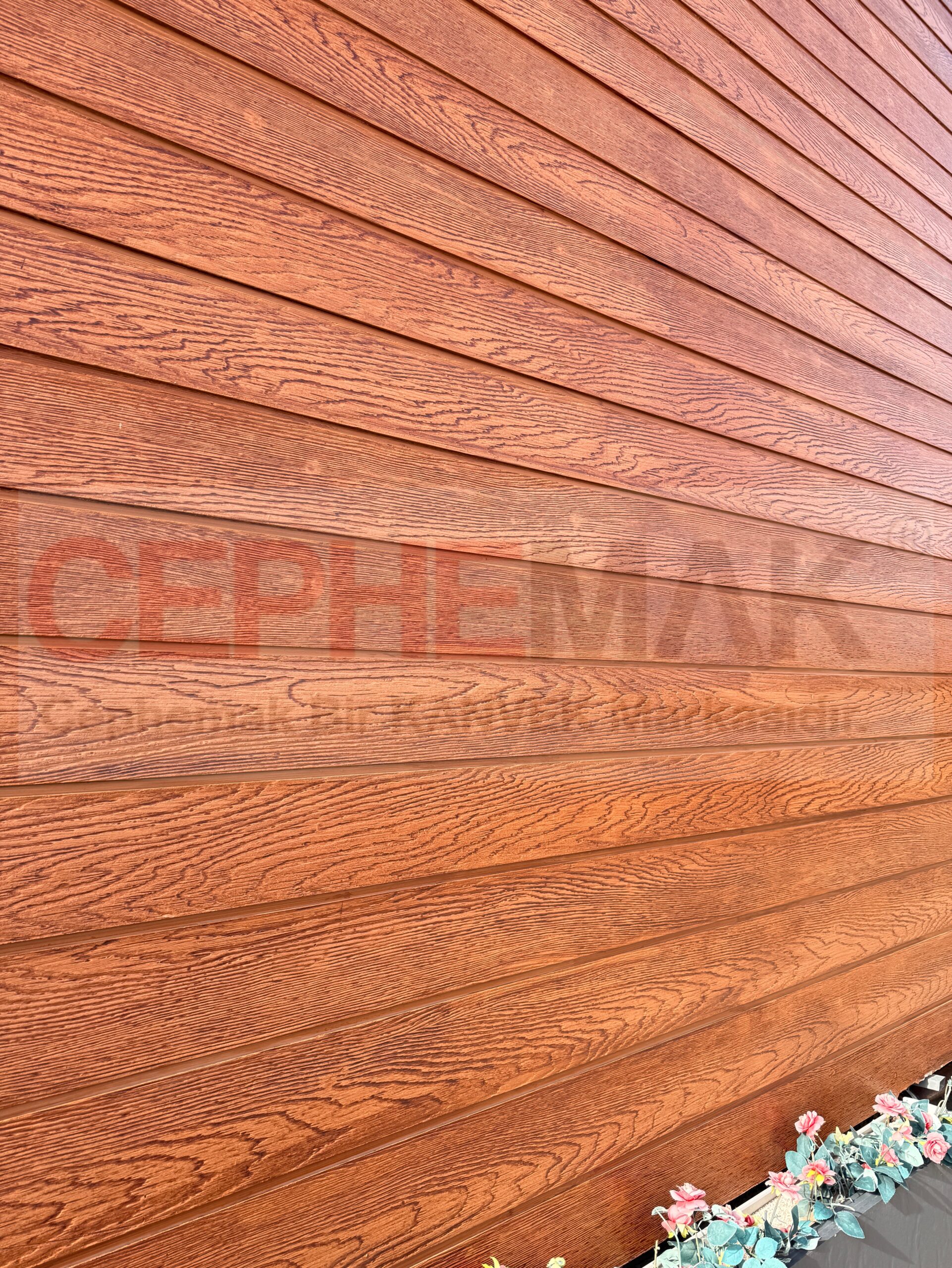 Betopan Fibercement Ahşap Ceviz Ağacı Desenli Levha 10 mm 1250x2500 - Görsel 2