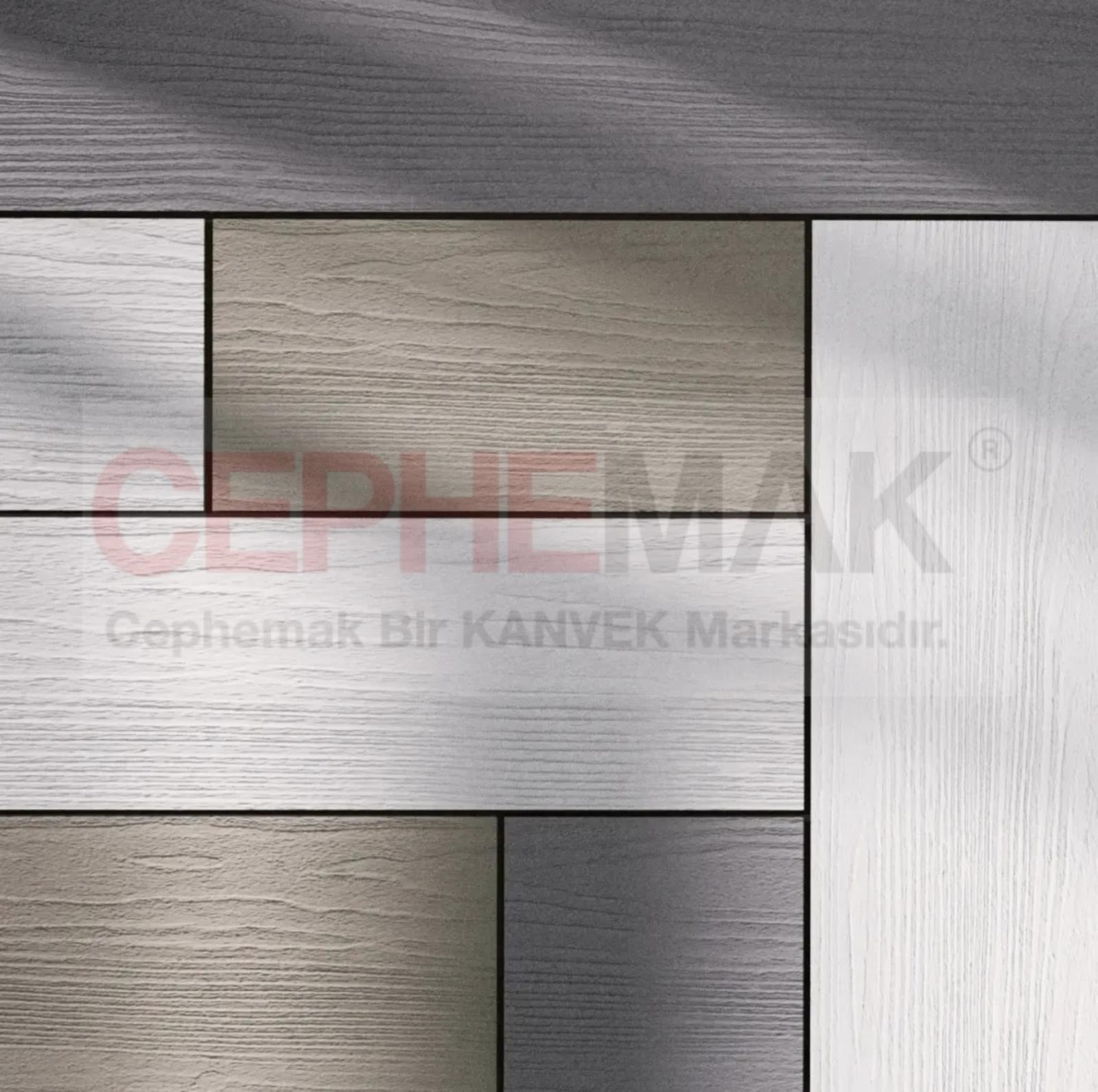 Ekobord Wood, ahşap dokusunun doğallığını cephelere taşıyor.