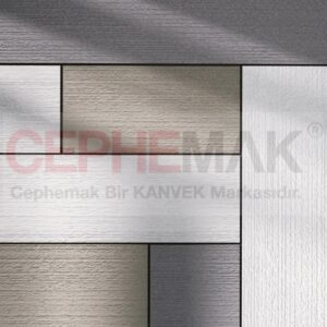 Ekobord Line Çizgi Doku Betopan Fiber cemet Levha 10-12 mm 1250x2500 - Görsel 3