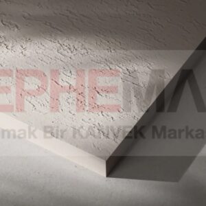 EkobordPlaster’i yapıların dış cephelerinde dekoratif ürün olarak kullanabilir, aynı zamanda iç mekânlarda sıva yüzey dokusu görünümünü vermek için uygulayabilirsiniz.