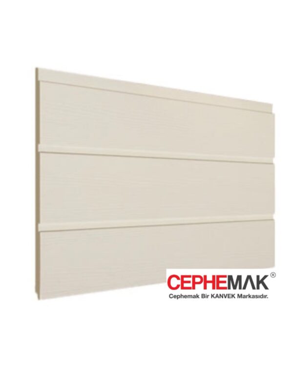 Betopan Fibercement Ahşap Ceviz Ağacı Desenli Fugalı Lamba Zıvanalı Levha 10 mm 405x120x2500