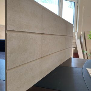 Betopan Fibercement Düz Yüzey Fugalı Lamba Zıvanalı Levha 10 mm 405x2500