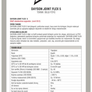 dayson mastik açıklama