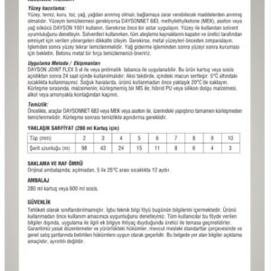 dayson mastık acıklama 2