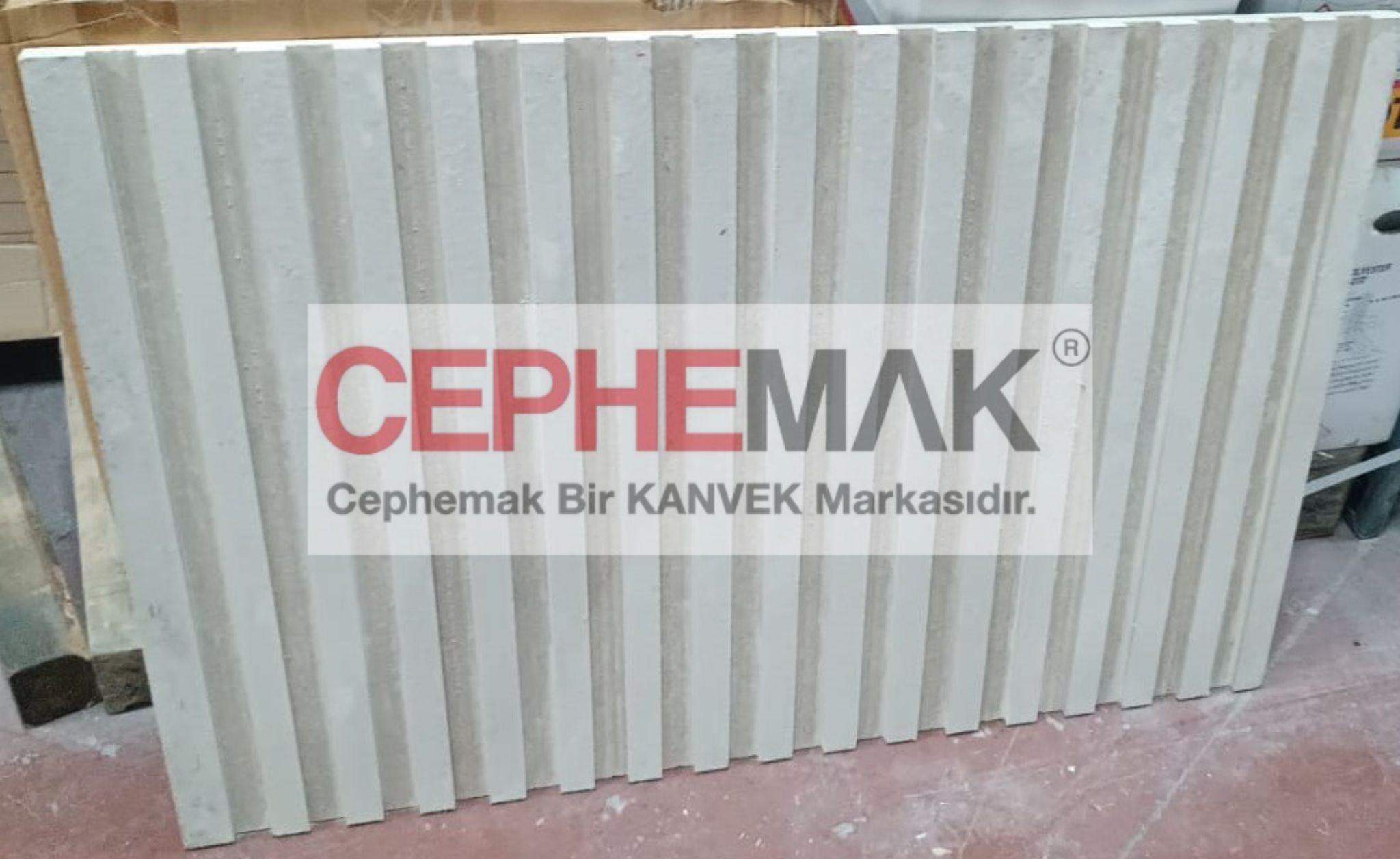 tamalalı dekoratıf fibercement iş diş kaplama