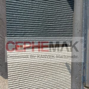 fibercement taş desen taramlı kapama içi dış cephe